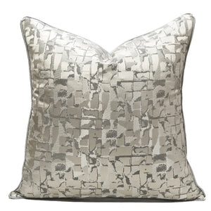 Abstract Jacquard Cushion Cover